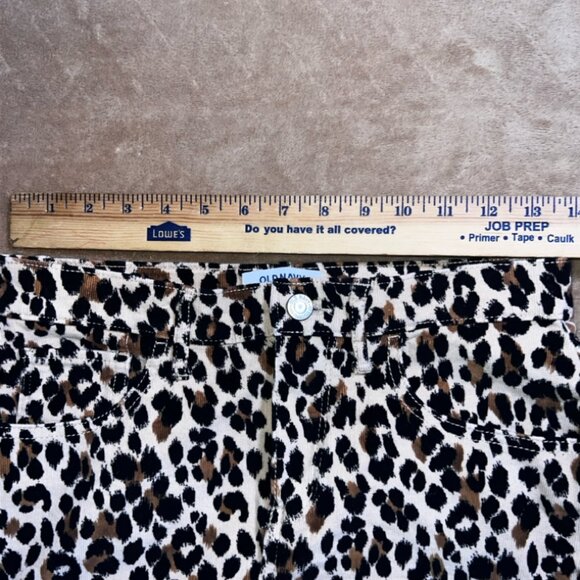 Old Navy Girls XL (14/16) High Waist Leopard Pencil Corduroy‎ 4 Pocket Skirt (Q) - Picture 4 of 8